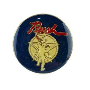 Rush Lapel Pin Pinback Hat Rock Band